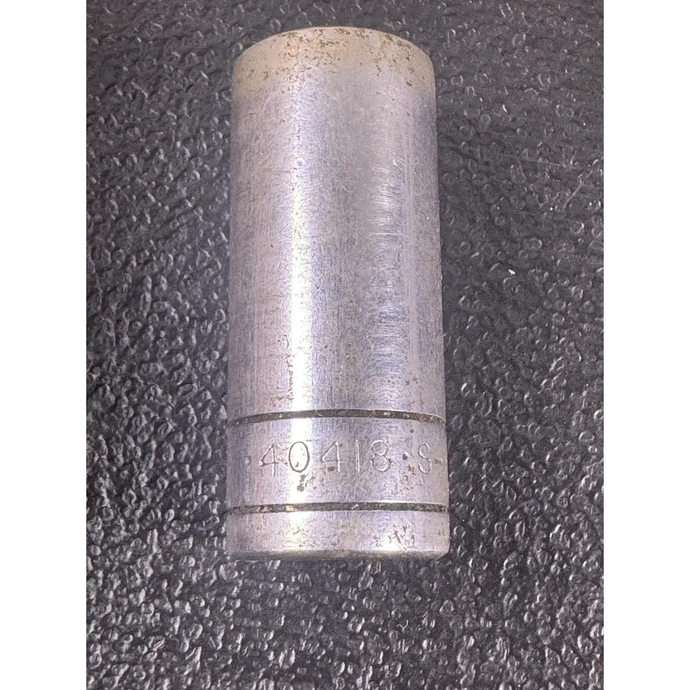 SK 40418-S 9/16 In SAE Standard Chrome Socket 6-Point USA Single Tool Used